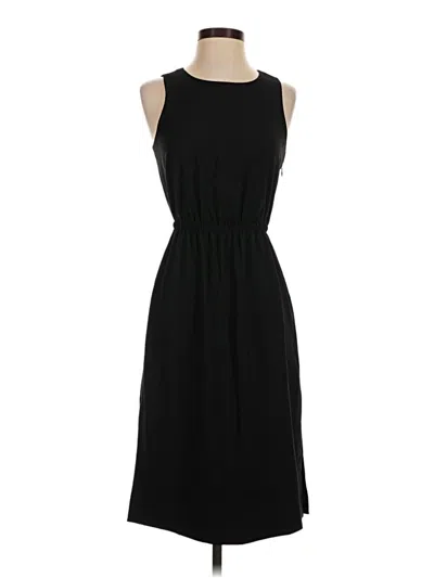 Pre-owned Jcrew Casual Dress In Black