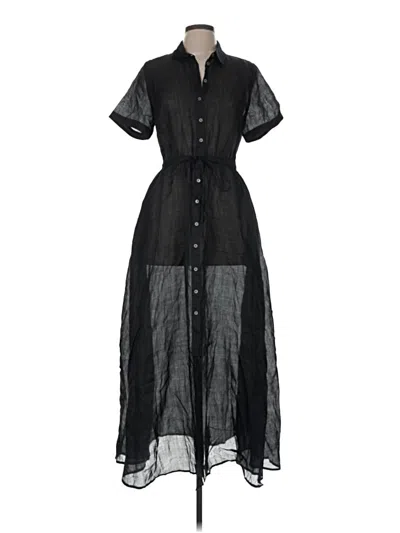 Pre-owned Jcrew Casual Dress In Black