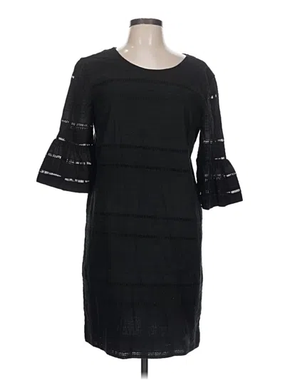Pre-owned Jcrew Casual Dress In Black