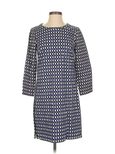 Pre-owned Jcrew Casual Dress In Blue