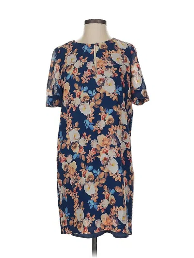Pre-owned Jcrew Casual Dress In Blue