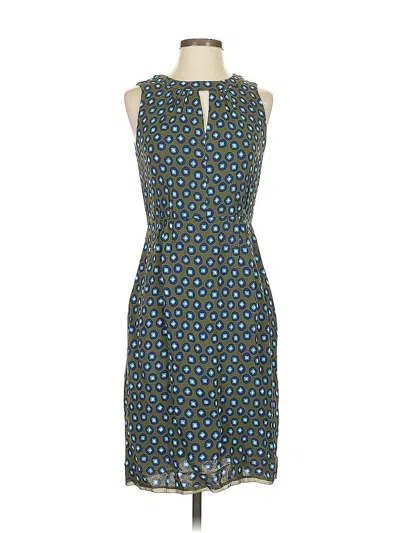 Pre-owned Jcrew Casual Dress In Blue