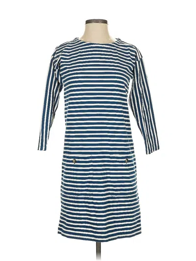 Pre-owned Jcrew Casual Dress In Blue