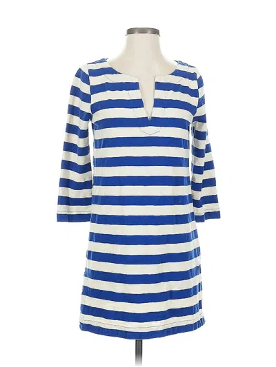 Pre-owned Jcrew Casual Dress In Blue