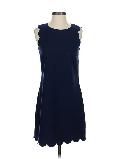 Pre-owned Jcrew Casual Dress In Blue