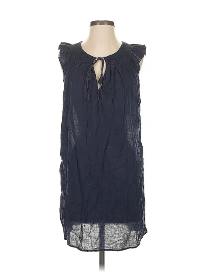 Pre-owned Jcrew Casual Dress In Blue