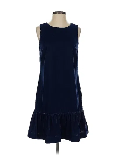 Pre-owned Jcrew Casual Dress In Blue