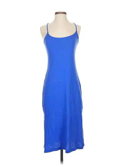 Pre-owned Jcrew Casual Dress In Blue