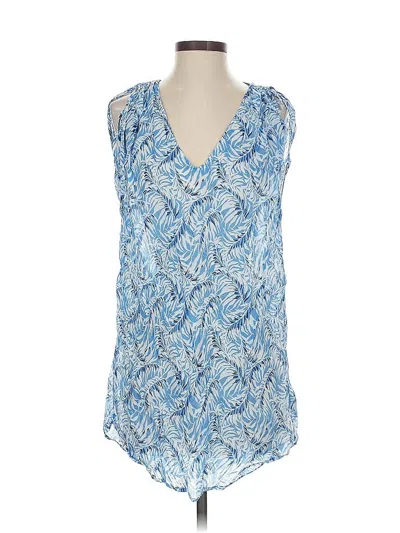 Pre-owned Jcrew Casual Dress In Blue