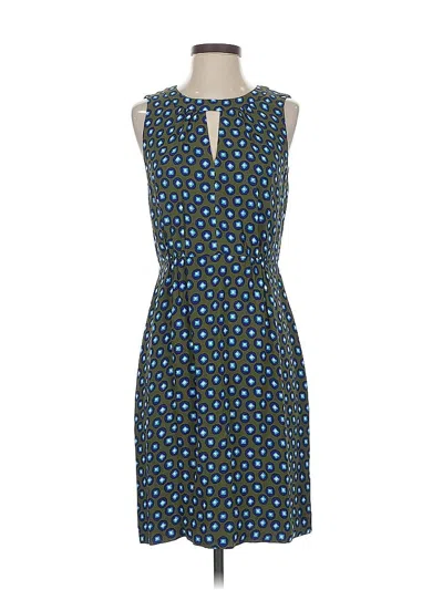 Pre-owned Jcrew Casual Dress In Blue