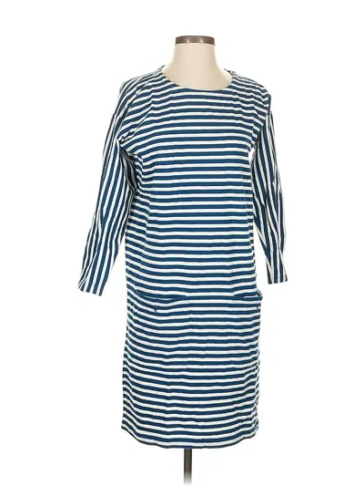Pre-owned Jcrew Casual Dress In Blue