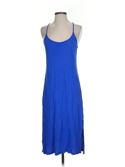 Pre-owned Jcrew Casual Dress In Blue