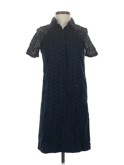Pre-owned Jcrew Casual Dress In Blue