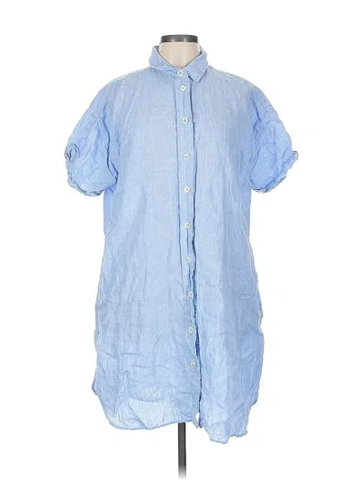 Pre-owned Jcrew Casual Dress In Blue