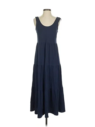 Pre-owned Jcrew Casual Dress In Blue