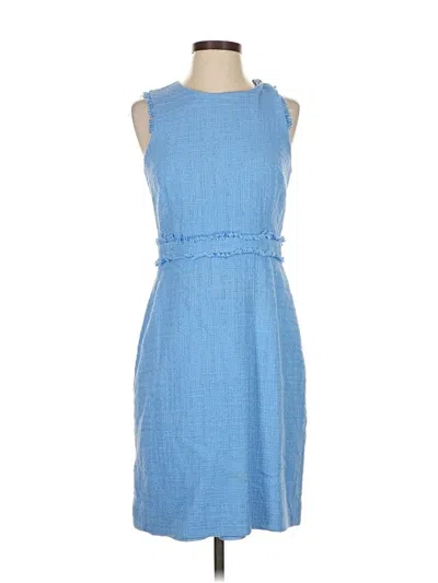 Pre-owned Jcrew Casual Dress In Blue