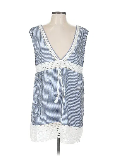 Pre-owned Jcrew Casual Dress In Blue