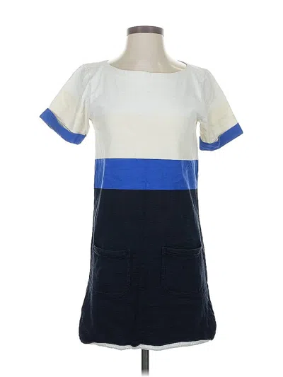 Pre-owned Jcrew Casual Dress In Blue