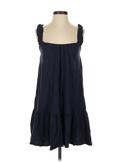Pre-owned Jcrew Casual Dress In Blue