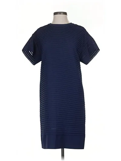 Pre-owned Jcrew Casual Dress In Blue