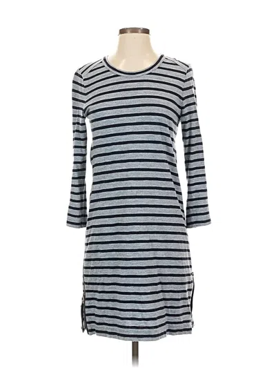Pre-owned Jcrew Casual Dress In Blue