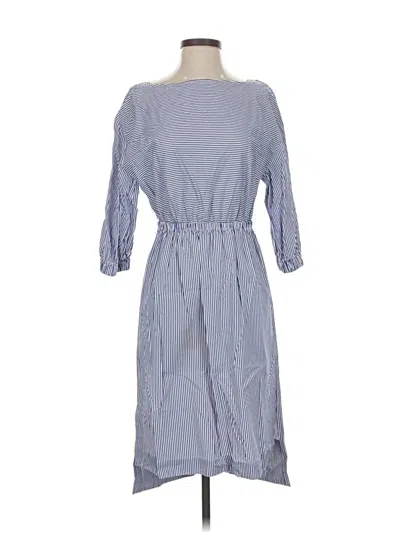 Pre-owned Jcrew Casual Dress In Blue