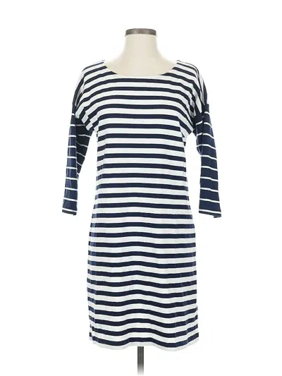 Pre-owned Jcrew Casual Dress In Blue