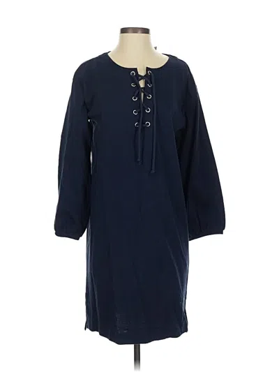 Pre-owned Jcrew Casual Dress In Blue