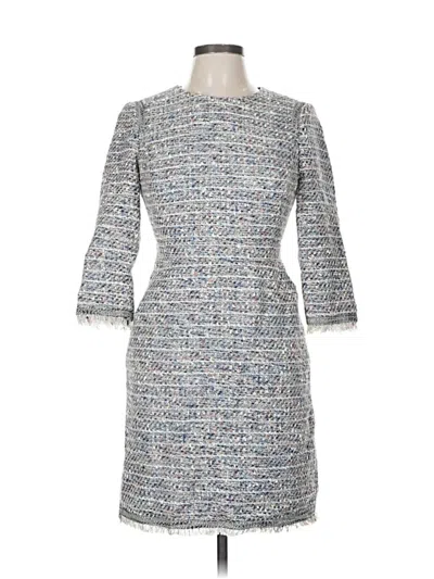 Pre-owned Jcrew Casual Dress In Blue