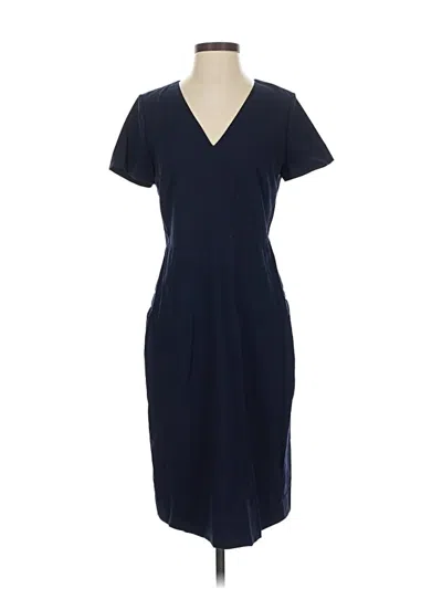 Pre-owned Jcrew Casual Dress In Blue