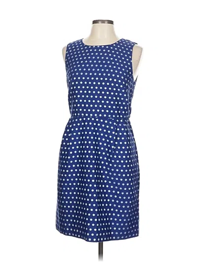 Pre-owned Jcrew Casual Dress In Blue