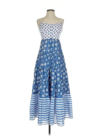 Pre-owned Jcrew Casual Dress In Blue