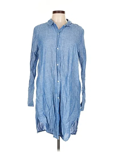 Pre-owned Jcrew Casual Dress In Blue