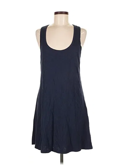 Pre-owned Jcrew Casual Dress In Blue
