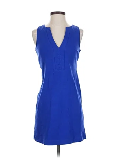 Pre-owned Jcrew Casual Dress In Blue