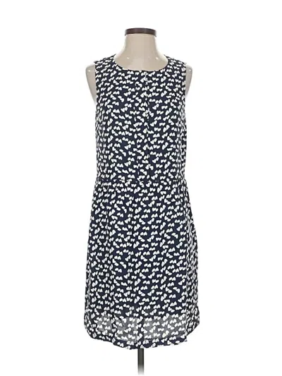 Pre-owned Jcrew Casual Dress In Blue
