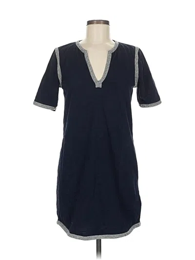 Pre-owned Jcrew Casual Dress In Blue