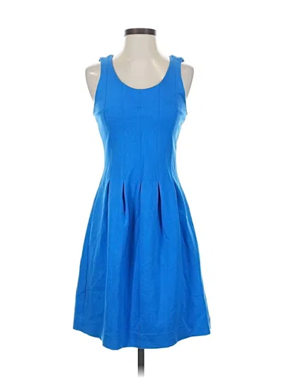 Pre-owned Jcrew Casual Dress In Blue