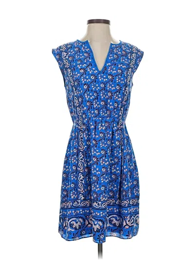 Pre-owned Jcrew Casual Dress In Blue