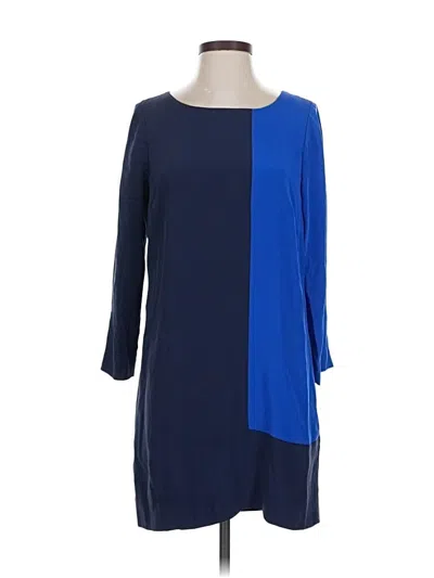 Pre-owned Jcrew Casual Dress In Blue