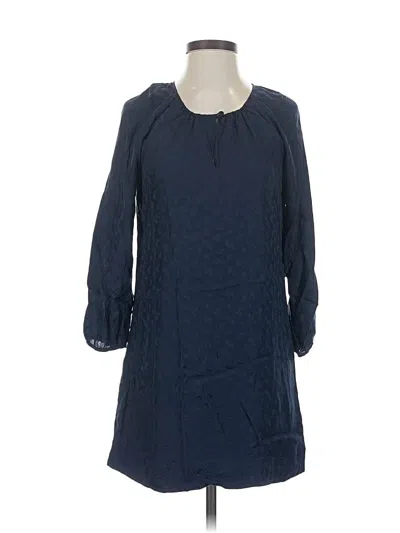 Pre-owned Jcrew Casual Dress In Blue