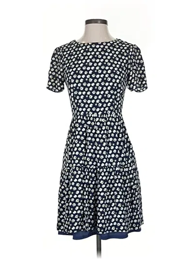 Pre-owned Jcrew Casual Dress In Blue
