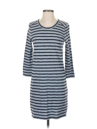 Pre-owned Jcrew Casual Dress In Blue