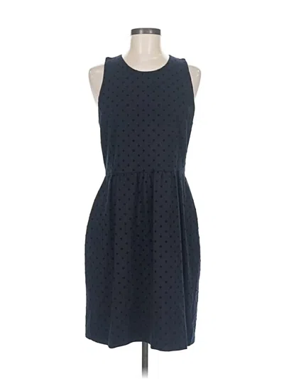 Pre-owned Jcrew Casual Dress In Blue
