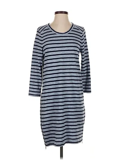 Pre-owned Jcrew Casual Dress In Blue