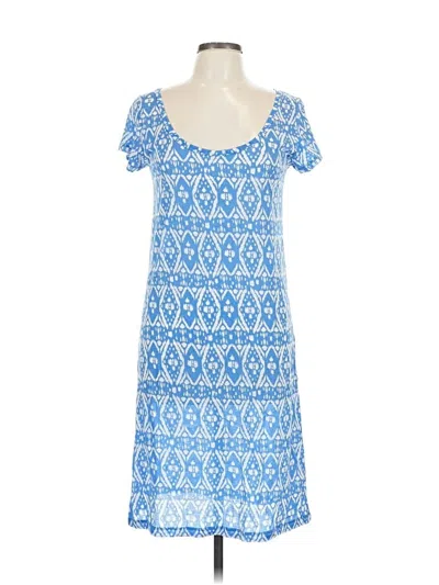 Pre-owned Jcrew Casual Dress In Blue