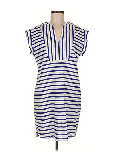 Pre-owned Jcrew Casual Dress In Blue