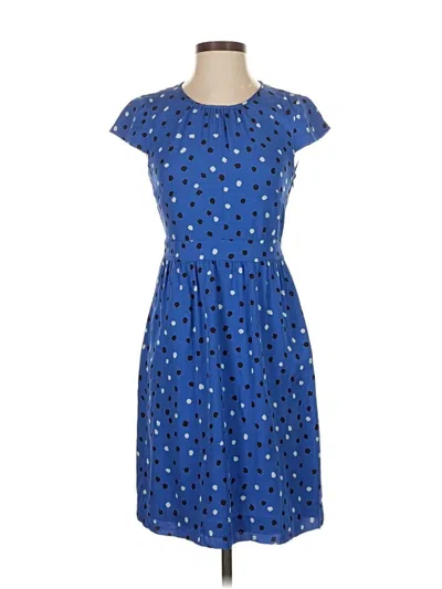 Pre-owned Jcrew Casual Dress In Blue