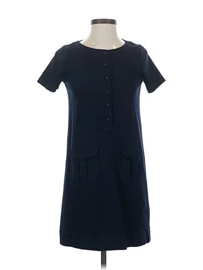 Pre-owned Jcrew Casual Dress In Blue
