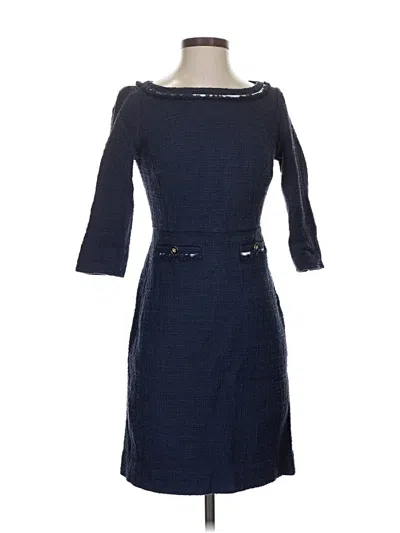 Pre-owned Jcrew Casual Dress In Blue